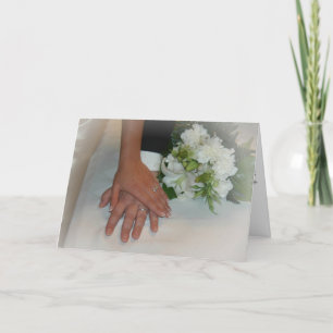 Wedding Hands Card