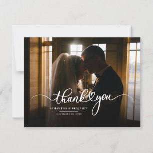 Wedding Handwritten Thank You Card