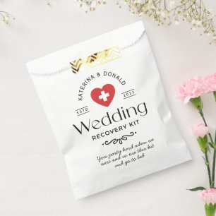 Wedding Hangover Recovery Kit Favour Bag