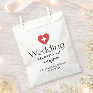 Wedding Hangover Recovery Kit Favour Bag