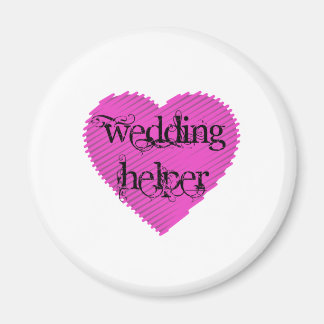 Wedding Helper Magnet