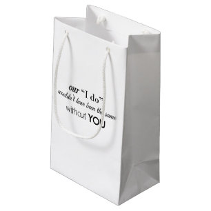 Wedding Hotel Block Bag