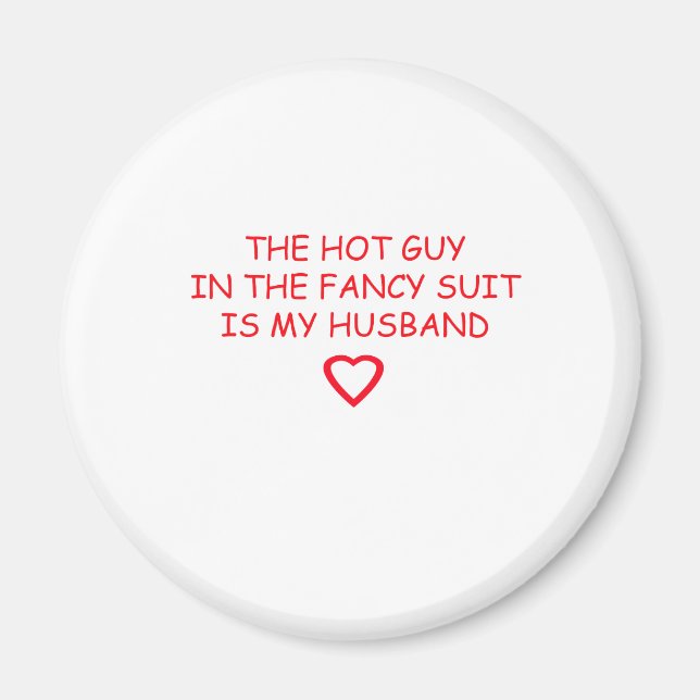 WEDDING HUSBAND STUFF MAGNET (Front)