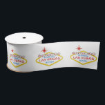 Wedding In Fabulous Las Vegas Ribbon Satin Ribbon<br><div class="desc">Wedding In Fabulous Las Vegas Ribbon</div>