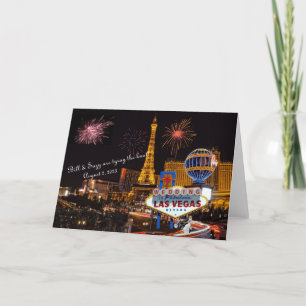 Wedding in Las Vegas Card