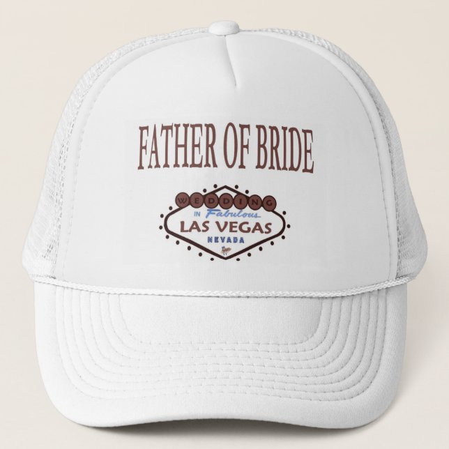 WEDDING In Las Vegas Father of Bride Cap (Front)