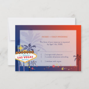 Wedding in Las Vegas Nevada RSVP