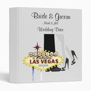 WEDDING in Las Vegas Personalized Binder