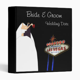WEDDING in Las Vegas Personalized Binder