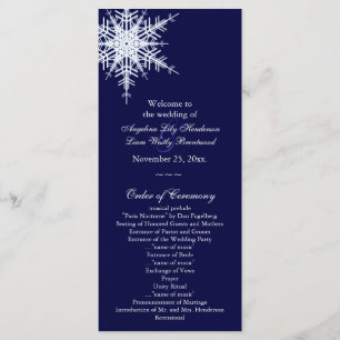Wedding in Winter Program
