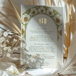 Wedding Insert INFO Card Vintage Art Nouveau Mucha<br><div class="desc">Art Nouveau Vintage wedding INFO card by Alphonse Mucha in a floral, romantic, and whimsical design. Victorian flourishes complement classic art deco fonts. Please enter your custom information, and you're done. If you wish to change the design further, click the blue "Customize It" button. Thank you so much for considering...</div>