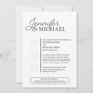 Wedding Invitaion Invitation