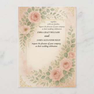 Wedding invitatiion enclosure card