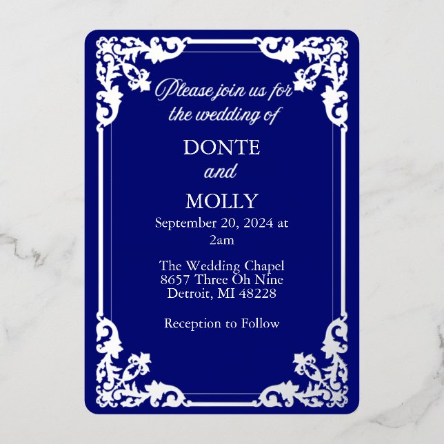 Wedding Invitation (Front)