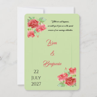 wedding invitation