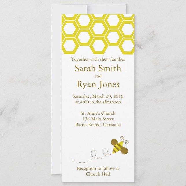Wedding Invitation (Front)