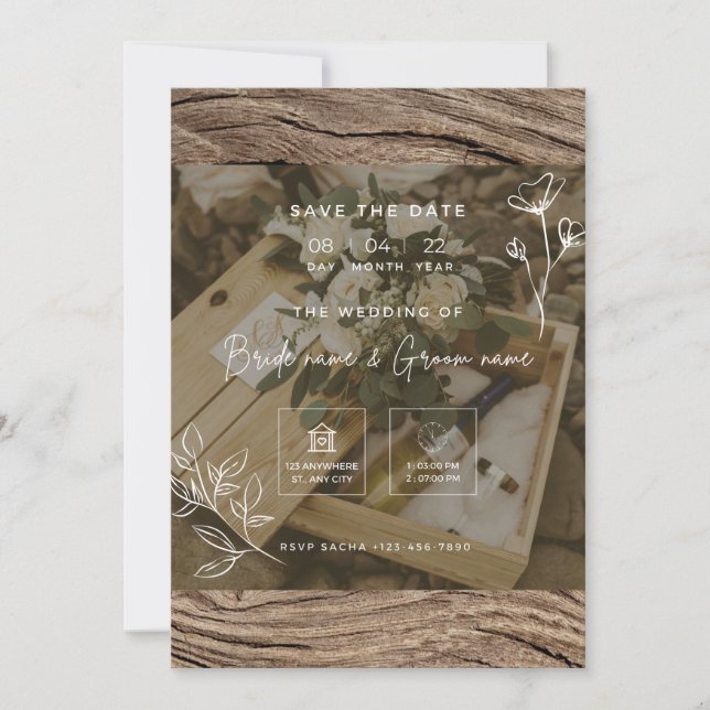 wedding invitation (Front)