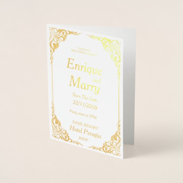 WEDDING Invitation (Devant)