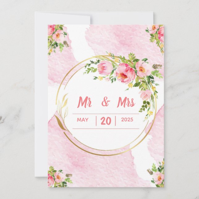 Wedding invitation (Front)