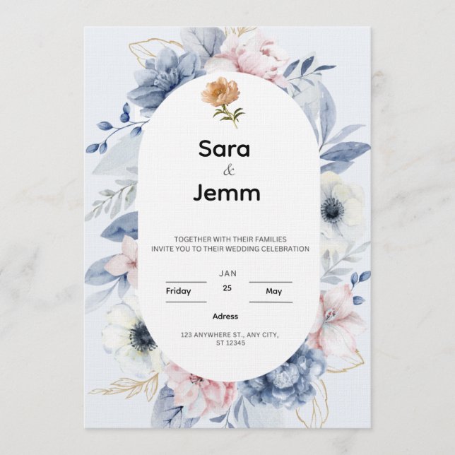 Wedding Invitation (Front)