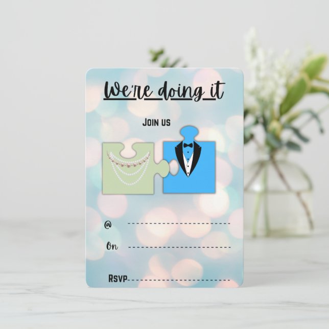 Wedding invitation (Standing Front)