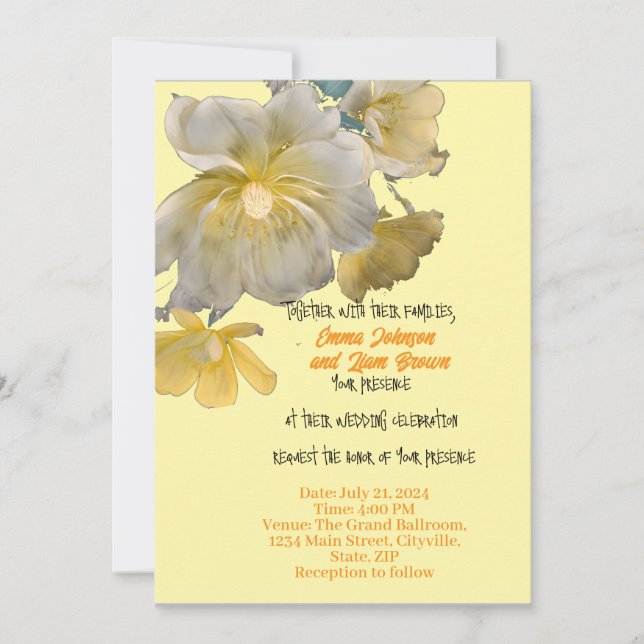 wedding Invitation (Front)