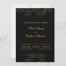 Wedding invitation 