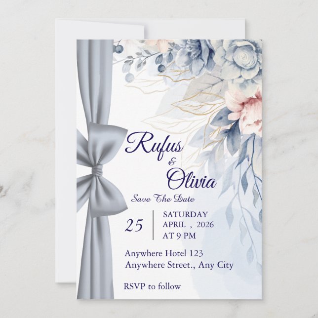 Wedding Invitation  (Devant)