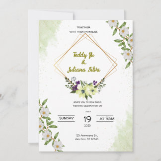 Wedding invitation