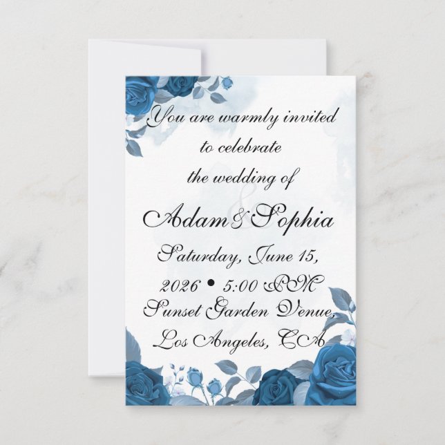 Wedding Invitation (Front)