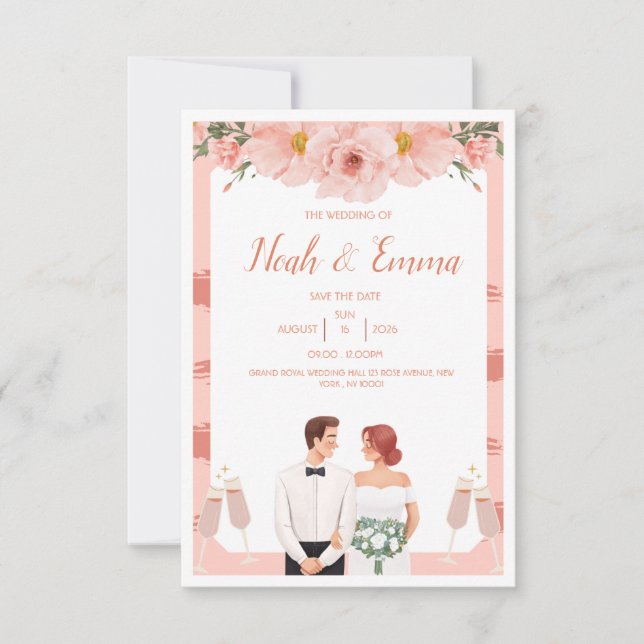 Wedding invitation (Front)