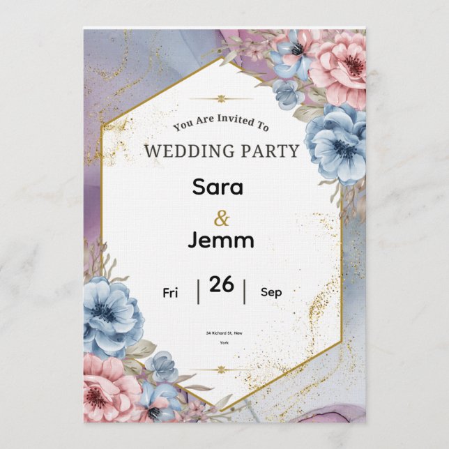 Wedding Invitation (Front)