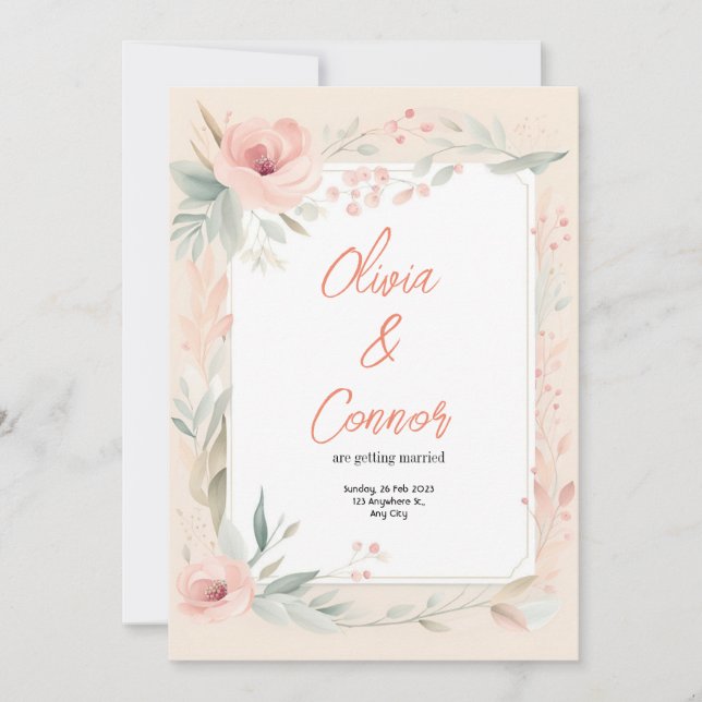 Wedding Invitation (Front)