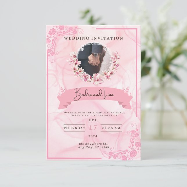 Wedding invitation (Standing Front)