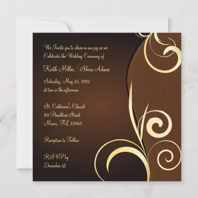 Wedding Invitation (Front)