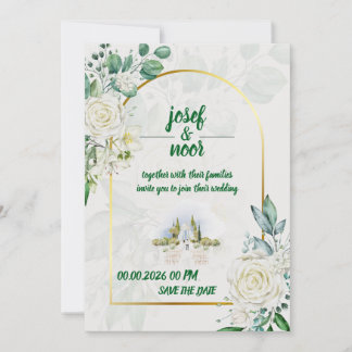 Wedding invitation