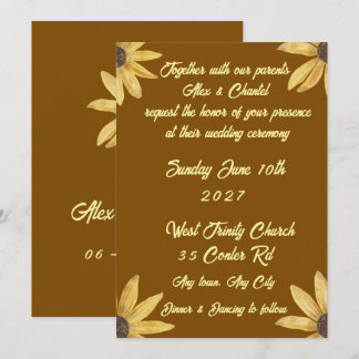 Wedding Invitation