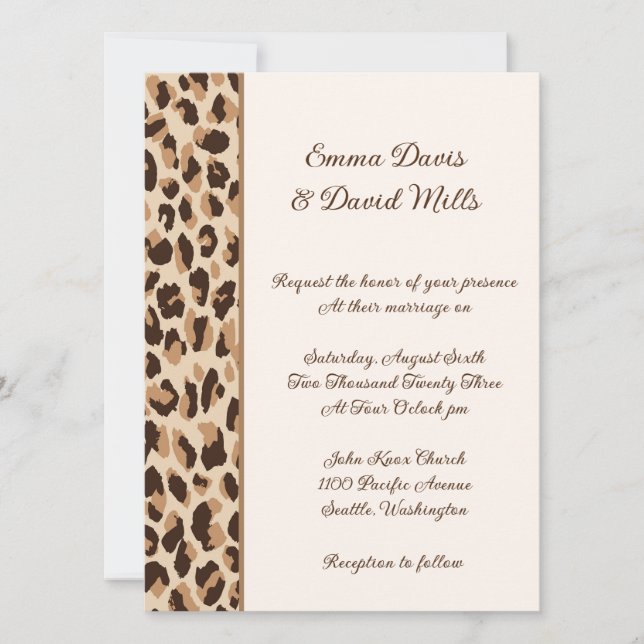 Wedding Invitation (Front)