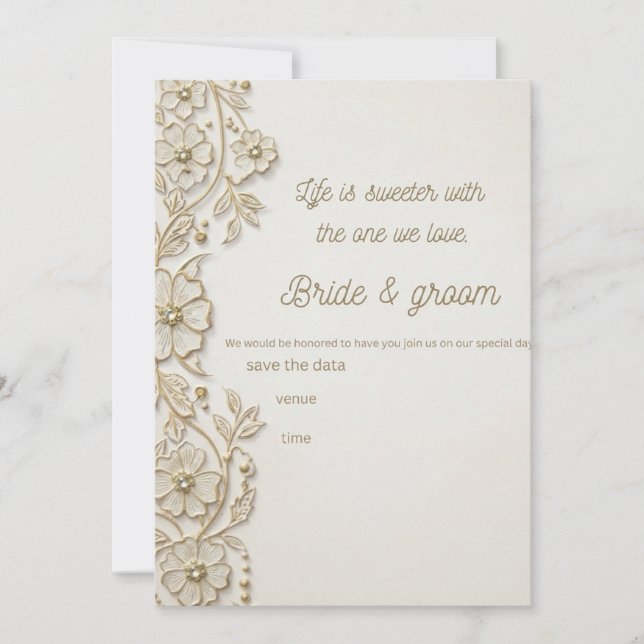 wedding invitation (Front)