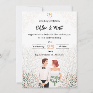 Wedding invitation