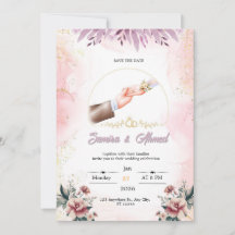 Wedding invitation 
