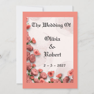 wedding invitation