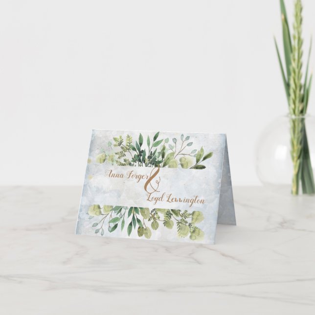 Wedding Invitation (Front)