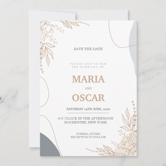 wedding Invitation (Devant)