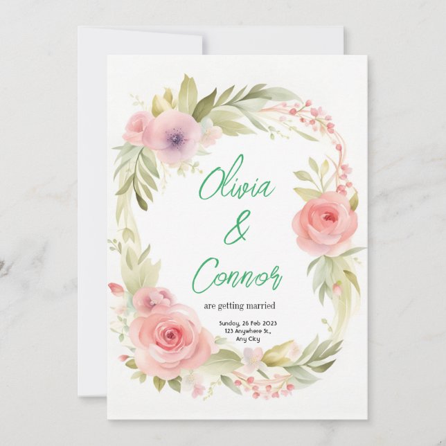 Wedding Invitation (Front)