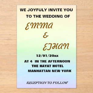  Wedding Invitation