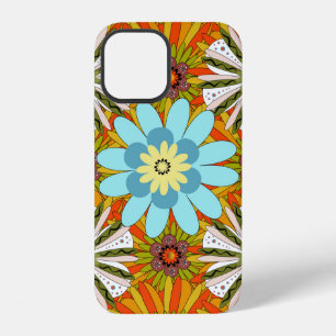 Wedding invitation. Abstract floral background. Ab iPhone 12 Case