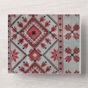 wedding invitation all in one