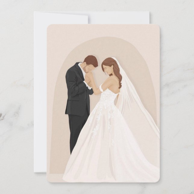 Wedding invitation/ anniversary greetings (Front)