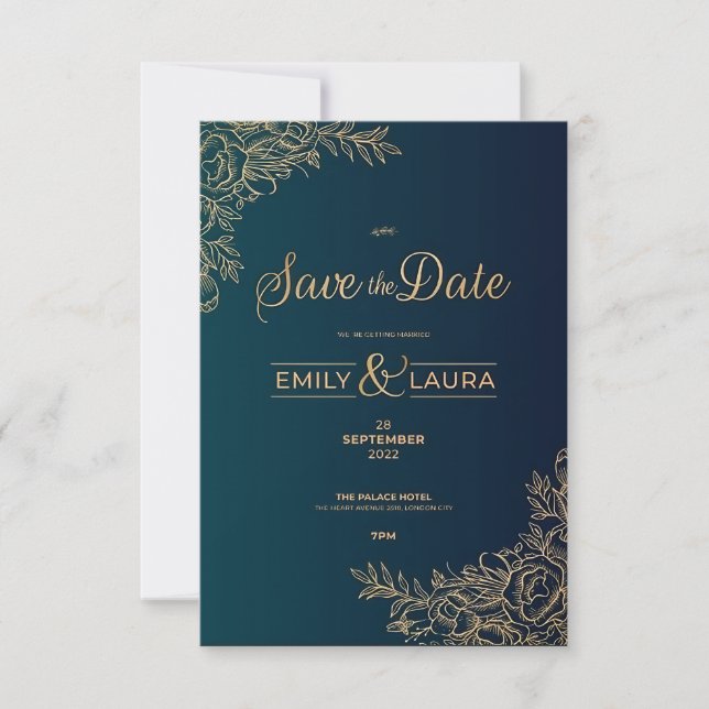 Wedding Invitation Card  (Front)